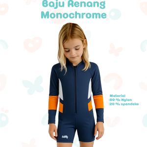 Baju Berenang Monochrome